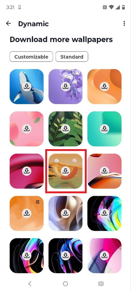 Voorbeeld van achtergrond