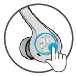 Toca tres veces el aud&iacute;fono izquierdo para diferentes configuraciones de ecualizaci&oacute;n