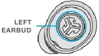 BUTTON FUNCTIONS LEFT EARBUD