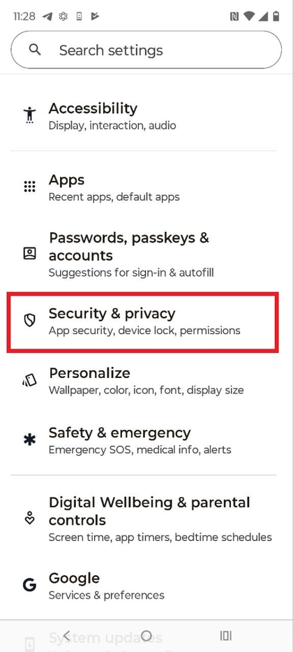 Toegang tot instellingen op Motorola Edge 60 Fusion