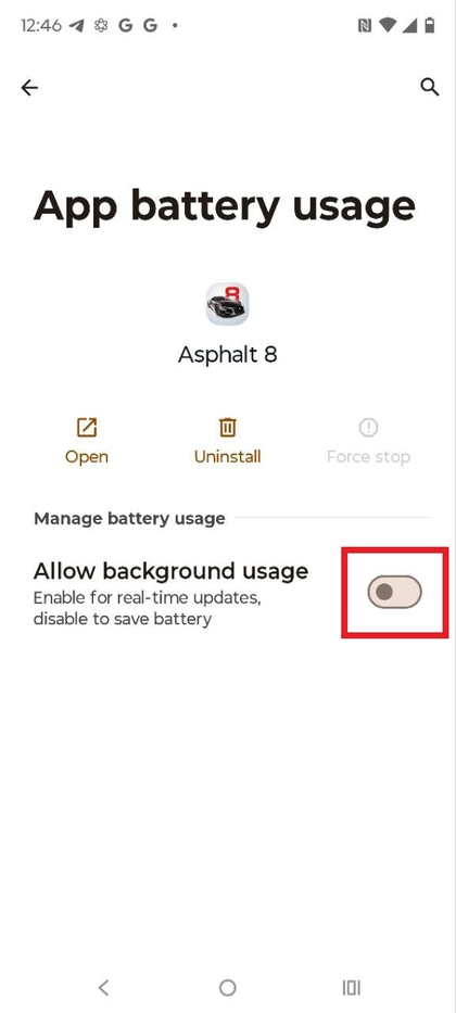 Achtergrond-apps beheren