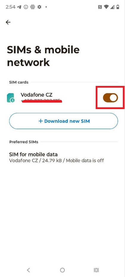 De juiste SIM-kaart selecteren op de Motorola EDGE 60 Fusion