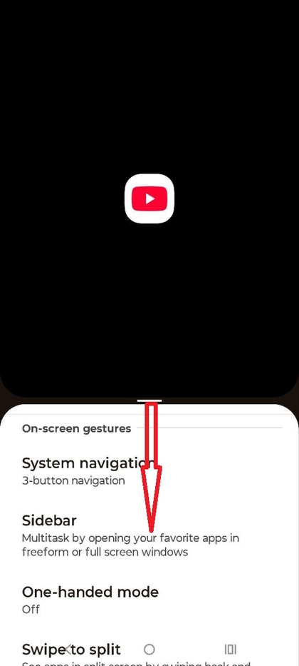 Grootte van vensters met gesplitst scherm aanpassen