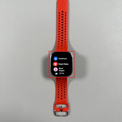 Men&uuml; auf Amazfit Bip 6 &ouml;ffnen