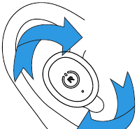 Como usar os seus auscultadores TOZO Passo 3