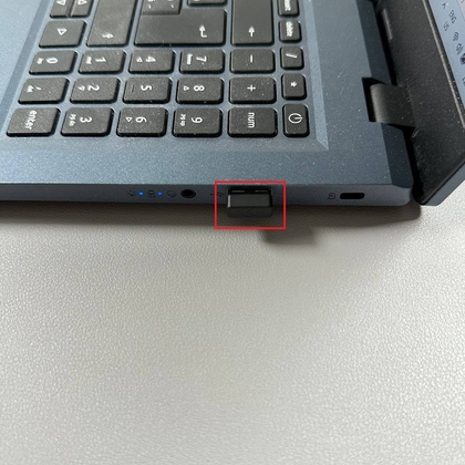 Connexion du r&eacute;cepteur USB au PC