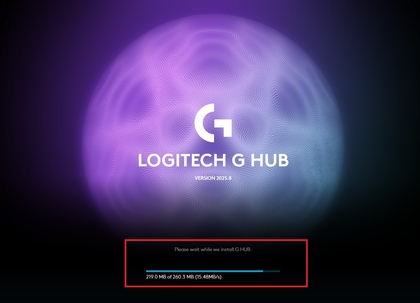 T&eacute;l&eacute;chargement du logiciel Logitech G HUB