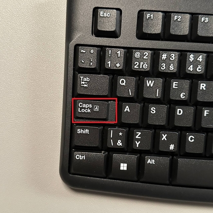 Caps Lock-, Scroll Lock- und Einf&uuml;gen-Tasten