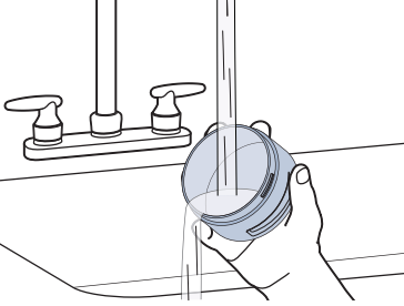 Pražnjenje alata za hvatanje mrlja Korak 2