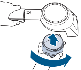 Pražnjenje alata za hvatanje mrlja Korak 3