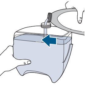 Punjenje spremnika Korak 4