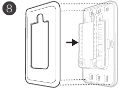Инсталиране на опционална декоративна покривна плоча Стъпка 4