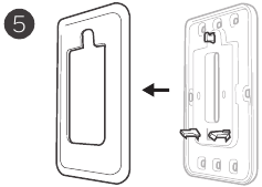 Инсталиране на опционална декоративна покривна плоча Стъпка 1