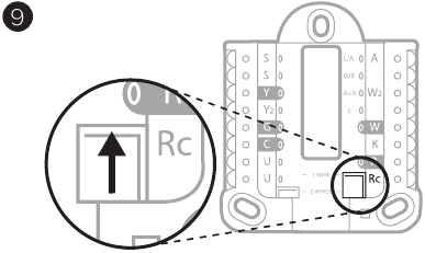 Настройте R плъзгащия разделител