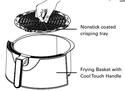 Upoznavanje s va&scaron;om fritezom na dodir od 8 QT Korak 2