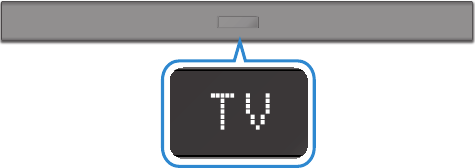 TV SoundConnect (Linking to a Samsung TV with Bluetooth) Step 1