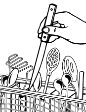 Bulaşık Makinesini Hazırlama ve Y&uuml;kleme Adım 4