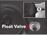 ENSAMBLAJE DE LA V&Aacute;LVULA DE FLOTADOR Paso 1