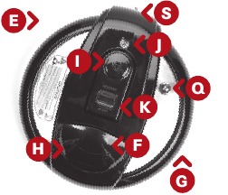 PARTES Y ACCESORIOS Paso 4