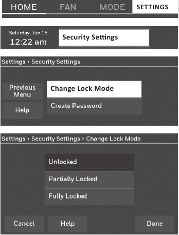 Beveiligingsinstellingen aanpassen