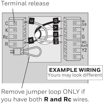 Bedrading (warmtepompsysteem) stap 1