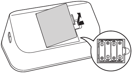 Installazione delle batterie Fase 1