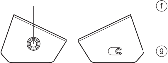 Lati sinistro e destro del monitor