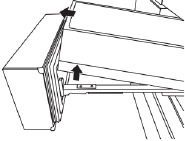 &Ccedil;ekmece &Ouml;nlerini Yukarı/Aşağı Ayarlama Adım 1