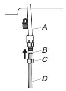 Buzdolabına Bağlantı Adım 1