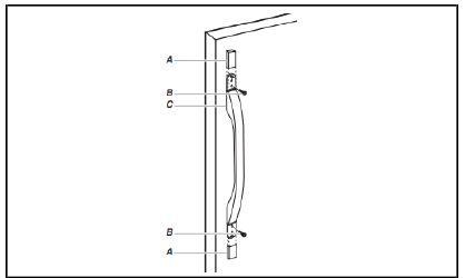 Buzdolabı Kapı Kolu Stil 2
