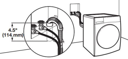 Wall standpipe drain system