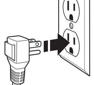 Plug into a grounded 3 prong outlet