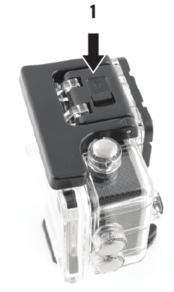 Cara Membuka dan Menutup Casing Tahan Air Langkah 1