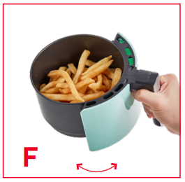 USANDO SUA FRITADEIRA DE AR AIRCRISP PRO Etapa 6