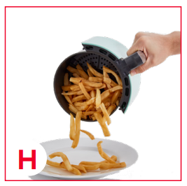 USANDO SUA FRITADEIRA DE AR AIRCRISP PRO Etapa 8