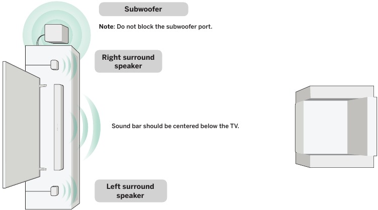 Priekinis erdvinio garso režimas