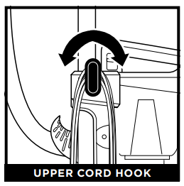 GANCHO SUPERIOR DEL CABLE