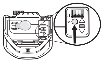 ERASE ALL REMOTE CONTROL AND KEYLESS ENTRY PROGRAMMING FROM THE OPENER Step 2 (USUŃ WSZYSTKIE PROGRAMY PILOTA ZDALNEGO STEROWANIA I DOSTĘPU BEZKLUCZYKOWEGO Z NAPĘDU Krok 2)
