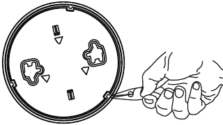 ZA ZAKLEPANJE MONTAŽNEGA NOSILCA Korak 1