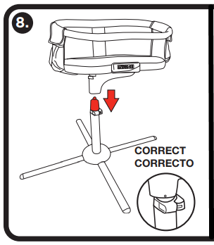 ASSEMBLY INSTRUCTIONS Step 8a