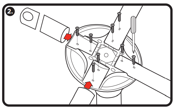 ASSEMBLY INSTRUCTIONS Step 2