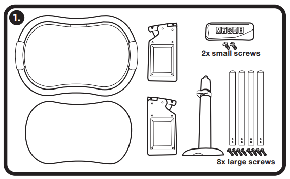 ASSEMBLY INSTRUCTIONS Step 1