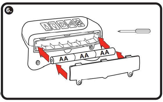ASSEMBLY INSTRUCTIONS Step 6