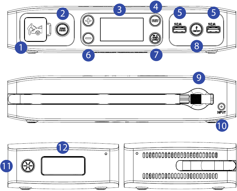 INCLUDED ITEMS Step 1