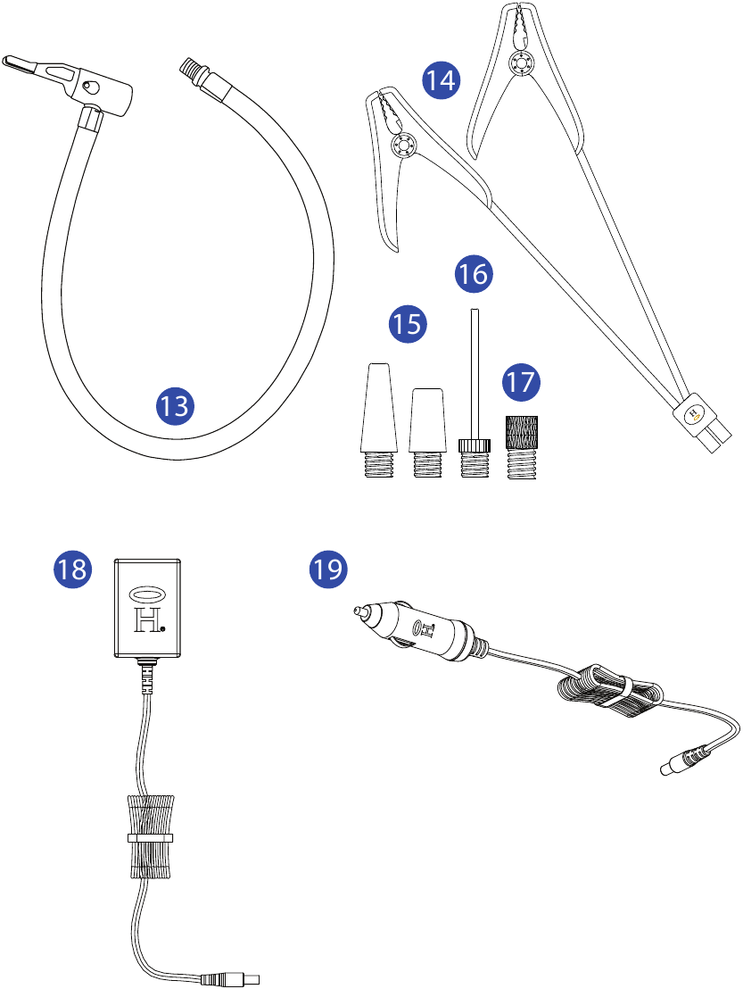 INCLUDED ITEMS Step 2