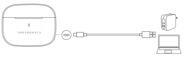 Kuchaji Kipochi cha Kuchaji