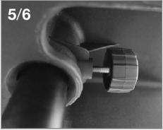 Langkah 5/6 Pemasangan Penyangga Speaker