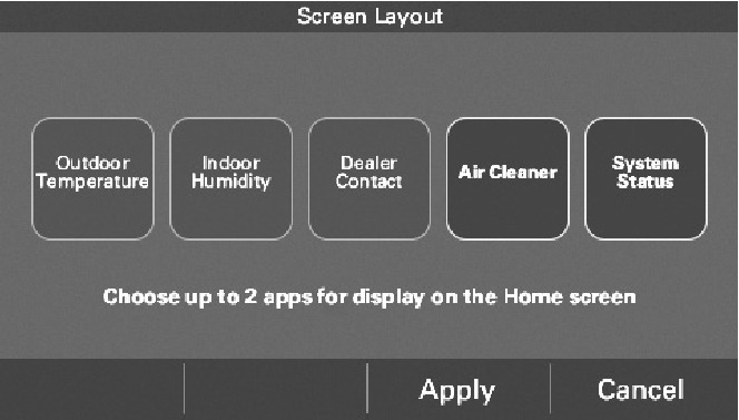 Bosh ekranni sozlash