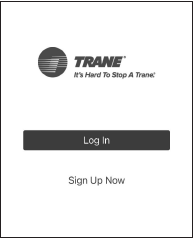 Trane Home ro'yxatdan o'tish 1-qadam