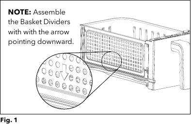 Basket Divider Fig. 1